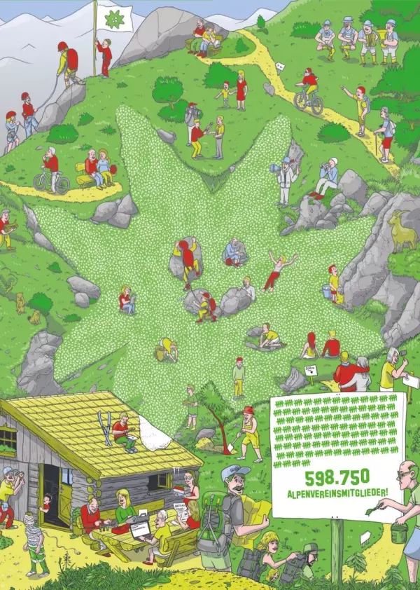 ie Begeisterung am Bergsport und das Interesse am Naturschutz w&auml;chst weiter &ndash; dies verdeutlichen auch die aktuell bekanntgegebenen Mitgliederzahlen des &Ouml;sterreichischen Alpenvereins: Insgesamt 25.579 Menschen sind im letzten Jahr dem Alpenverein beigetreten &ndash; das ist ein Plus von 4,5 Prozent. Der gr&ouml;&szlig;te alpine Verein &Ouml;sterreichs z&auml;hlt nun 598.757 Mitglieder(Stichtag: 31.12.2019).