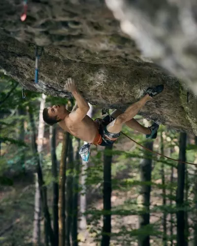 Moritz Perwitzschky Klettern, Frankenjura Kletterszene