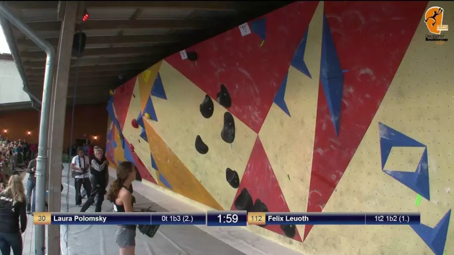 Deutscher Bouldercup in Zweibr&uuml;cken - Finale