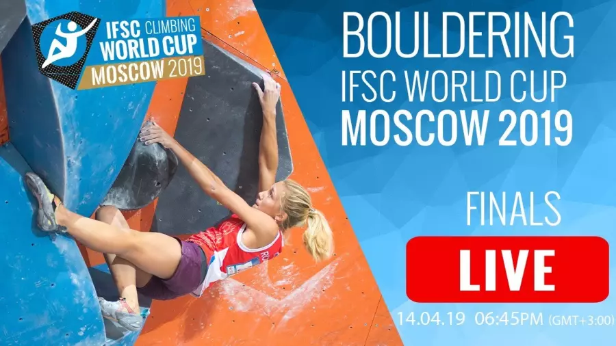IFSC Boulder World Cup Moscow 2019 - Finals - Livestream